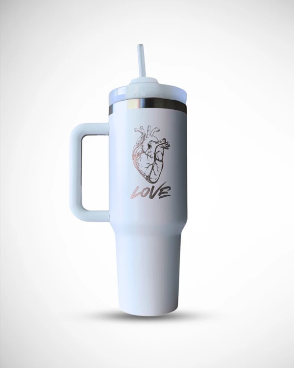 Copo Térmico Grande 1200 Ml Love