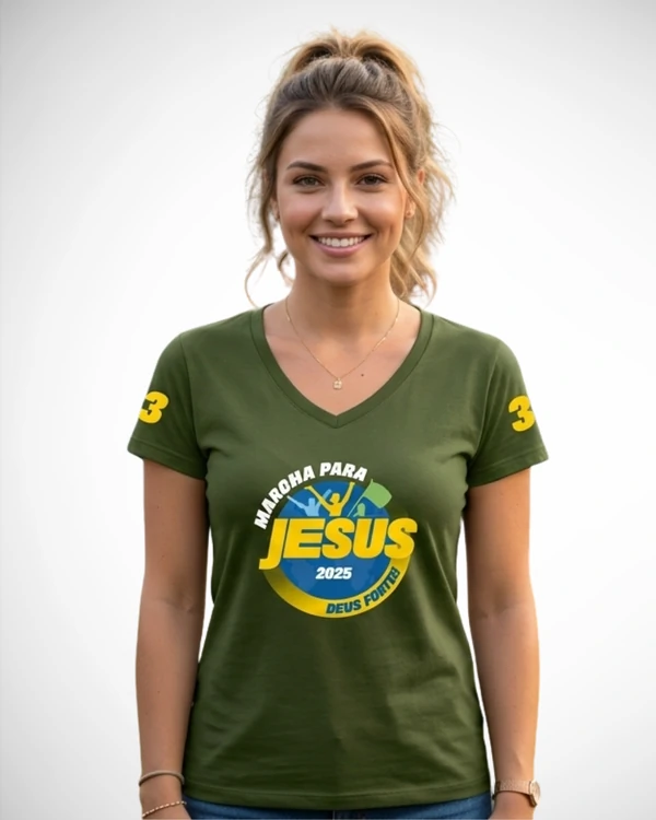 Baby Look Marcha Para Jesus 2025