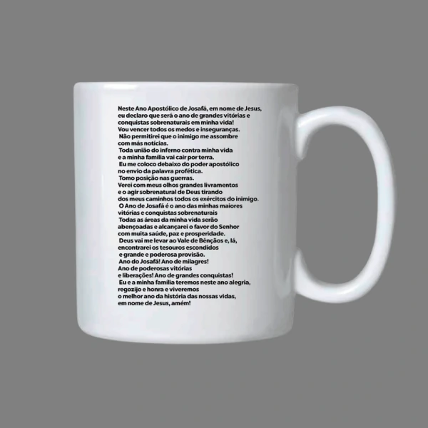 Caneca Ano Apostólico de Josafá