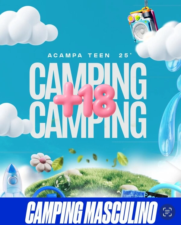 Acampa Teen 2025 ( CAMPING MASCULINO )