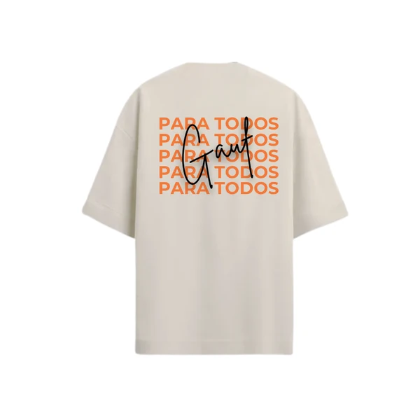 Camiseta Oversized gauf para todos