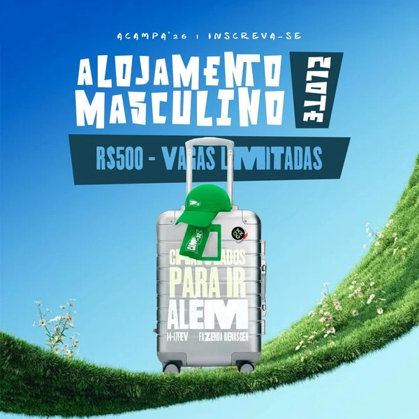 Alojamento MASCULINO O2 2026 - 2.º LOTE