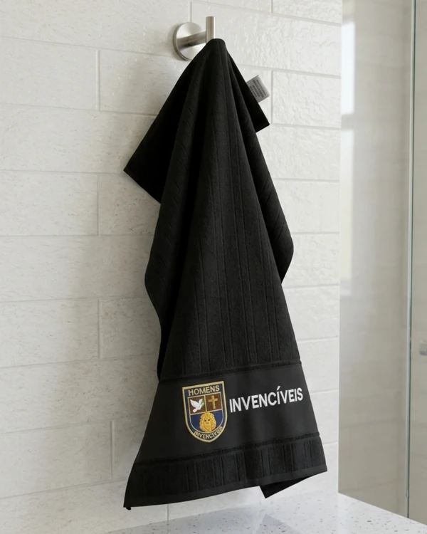 Toalha de Rosto Homens Invencíveis