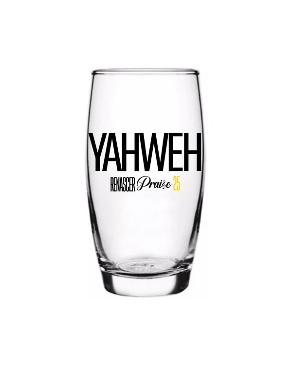 Copo de vidro 300ml Renascer Praise 25