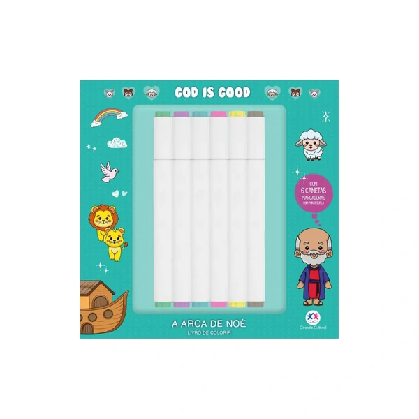 God Is Good - A Arca De Noé Livro de Colorir