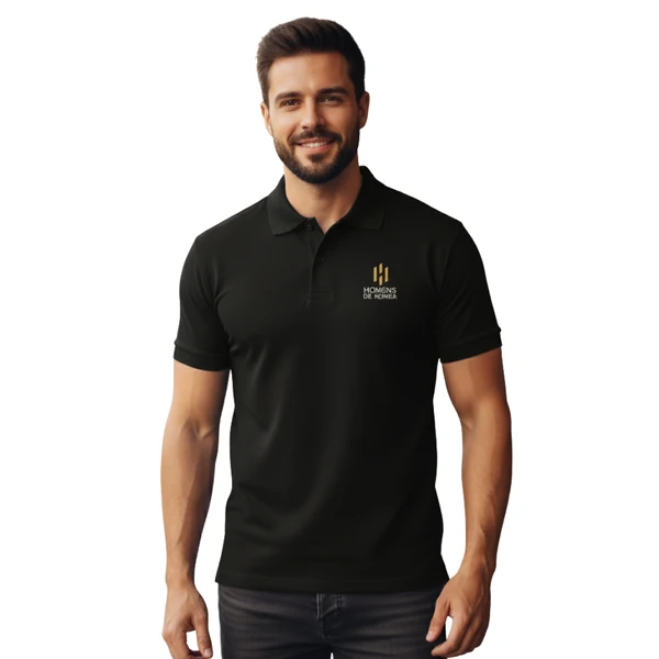 Polo Premium Homens de Honra Bordada
