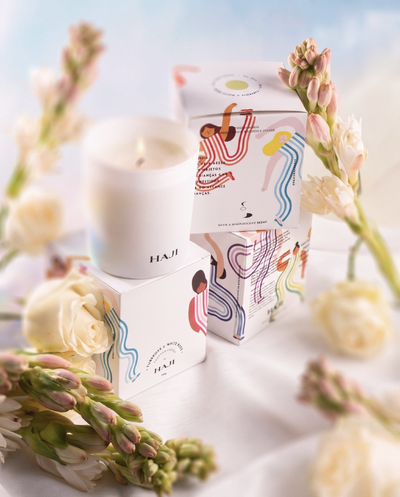 Foto Vela Tuberose & White Roses