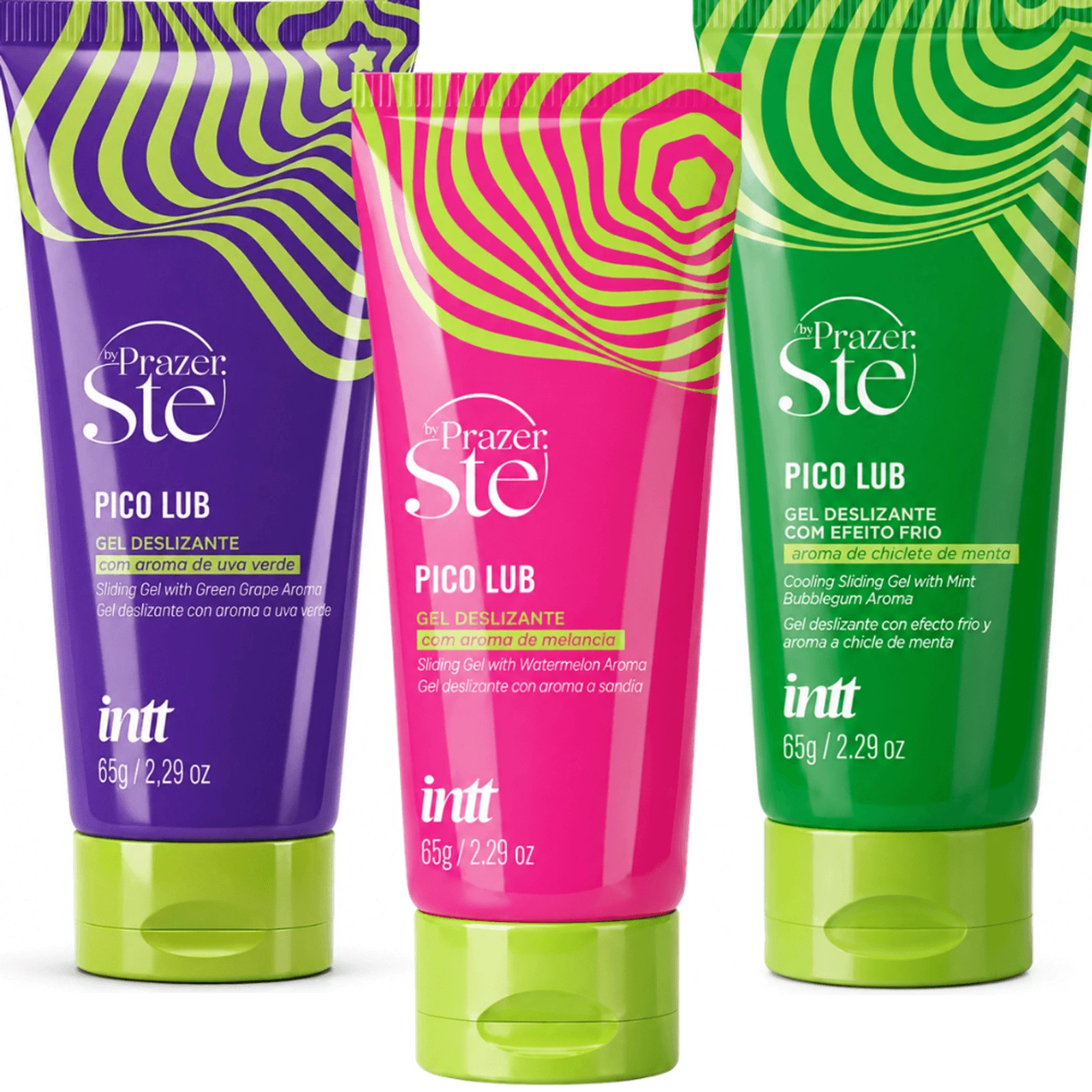 Foto Gel Deslizante Beijável Pico Lub By Prazer Ste 65g Intt