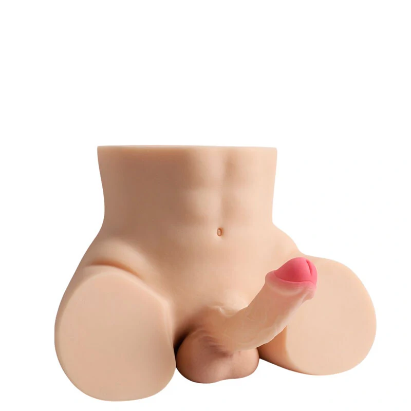 Foto Masturbador Bumbum Masculino com Pênis Realístico e Glande Encoberta