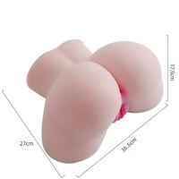 Masturbador Masculino Bunda com Vagina e Ânus Cyberskin