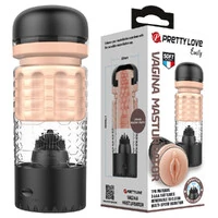 Masturbador Masculino com Vibração - Emily - Pretty Love