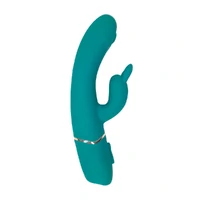 Vibrador Estimulador Duplo de Ponto G e Clitóris Rabbit Nv Toys Dido