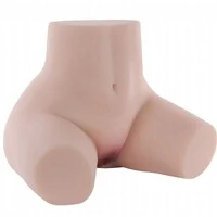 Bunda com Vagina e Ânus Masturbador Sexual Masculino Grande