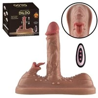 Vibrador de Cadeira com Estimulador de Clitóris - Vai e vem com Aquecimento