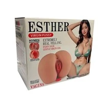 Masturbador Masculino Bunda Vagina Ânus Vibrador e Hímen Virgem