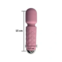 Mini Massageador Varinha Mágica com Toque Suave