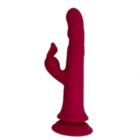 Vibrador com Ventosa e Estimulador Clitoriano Rabbit Super Macio Toque Aveludado