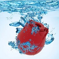 Vibrador Estimulador de Clitóris em Formato de Rosa - Flower