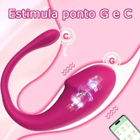 Vibrador de Calcinha com Aplicativo - Formato de Glande