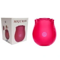 Vibrador Rosa Estimulador de Clitóris com 10 modos de Pulsação