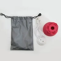 Vibrador Rosa Estimulador de Clitóris com 10 modos de Pulsação