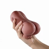 Masturbador de Silicone Tórax Masculino com Pênis e Ânus Penetrável
