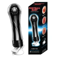 Masturbador Discreto Formato de Taça Vagina com Vibração e Ventosa