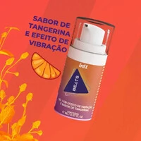 Gel com Efeito de Vibração Sabor Tangerina Beats INTT 17ml