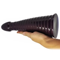 Plug Anal Escalonado Cone Esférico com Base 26 cm x 8 cm