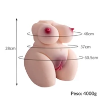 Masturbador Sexual Boneca Meio Corpo Realístico Mulher Real