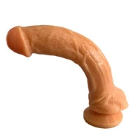 Pênis Super Tora em Silicone com Ventosa 25 cm x 5 cm