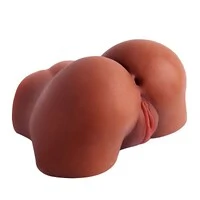 Bunda com Vagina e Ânus Masturbador Masculino Pequeno Realístico