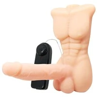 Masturbador Feminino com Pênis Vibratório Multivelocidade - Bigger Man (cópia)