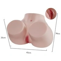 Masturbador Masculino Bunda Super Realística Grande Vagina e Ânus 20 kg