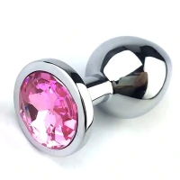 Plug Anal Jóia em Aço Inoxidável Cores Variadas