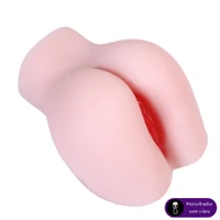 Mini Masturbador Masculino Bumbum Cyberskin Super Macio Vagina e Ânus