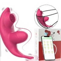 Vibrador de Calcinha Estimulação de Clitóris com Aplicativo
