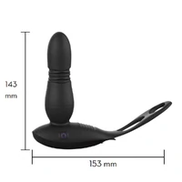 Massageador de Próstata com Vibro e Controle Remoto