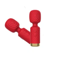 Mini Vibrador Massageador Multivelocidade com Toque Aveludado