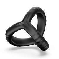 Anel Peniano Duplo para Pênis e Escroto Super Macio e Flexivel
