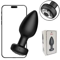 Plug Anal Com Vibro Controle Via Aplicativo Longa Distância