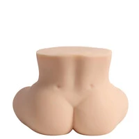 Masturbador Bumbum Masculino com Pênis Realístico e Glande Encoberta