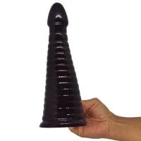 Plug Anal Escalonado Cone Esférico com Base 26 cm x 8 cm