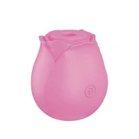 Vibrador Rosa Estimulador de Clitóris com 10 modos de Pulsação