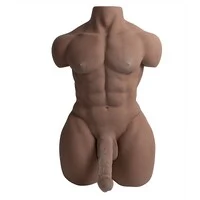 Masturbador Homem Meio Corpo em Cyberskin- Pênis com Vértebra 22,5 kg