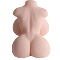 Masturbador Masculino Corpo Feminino Vagina, Ânus e Mamilos Penetráveis Super Realístico