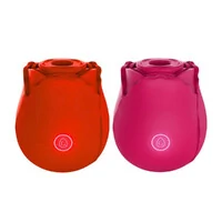 Vibrador Estimulador de Clitóris em Formato de Rosa - Flower