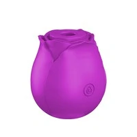 Vibrador Rosa Estimulador de Clitóris com 10 modos de Pulsação