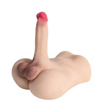 Masturbador Bumbum Masculino com Pênis Realístico e Ânus Penetrável