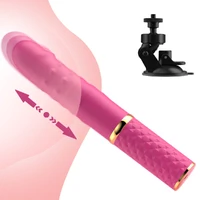 Mini Vibrador Vai e Vem com Ventosa Super Macio Controlado por Aplicativo